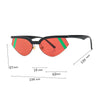 Vintage Futuristic Small Cat Eye Sunglasses Fashion Sun Shades UV400-Sunglasses-Arimonz-Arimonz