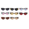 Vintage Futuristic Small Cat Eye Sunglasses Fashion Sun Shades UV400-Sunglasses-Arimonz-Arimonz