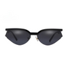 Vintage Futuristic Small Cat Eye Sunglasses Fashion Sun Shades UV400-Sunglasses-Arimonz-C1-Arimonz