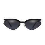 Vintage Futuristic Small Cat Eye Sunglasses Fashion Sun Shades UV400-Sunglasses-Arimonz-C1-Arimonz