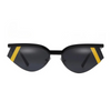 Vintage Futuristic Small Cat Eye Sunglasses Fashion Sun Shades UV400-Sunglasses-Arimonz-C2-Arimonz