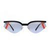 Vintage Futuristic Small Cat Eye Sunglasses Fashion Sun Shades UV400-Sunglasses-Arimonz-C3-Arimonz