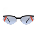 Vintage Futuristic Small Cat Eye Sunglasses Fashion Sun Shades UV400-Sunglasses-Arimonz-C3-Arimonz