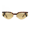 Vintage Futuristic Small Cat Eye Sunglasses Fashion Sun Shades UV400-Sunglasses-Arimonz-C5-Arimonz