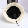 Vintage Plaid Bucket Hat Ultra Light Down Cotton Panama Winter Cap-Bucket Hats-Arimonz-Arimonz