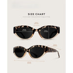 Vintage Slim Frame Gradient UV Protection Oval Cat Eye Sunglasses-Sunglasses-Arimonz-Arimonz