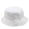 Vintage Washed Denim Bucket Hat Cotton Panama Hip Hop Bob Cap-Bucket Hats-Arimonz-White-21-22in-Arimonz