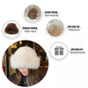 Warm Hat Casual Plush Fluffy Plush Cap Versatile Solid Polyester Hat-Winter Hats-Arimonz-Arimonz