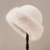 Warm Hat Casual Plush Fluffy Plush Cap Versatile Solid Polyester Hat-Winter Hats-Arimonz-Beige-Arimonz