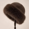 Warm Hat Casual Plush Fluffy Plush Cap Versatile Solid Polyester Hat-Winter Hats-Arimonz-Coffee-Arimonz