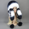 Warm Luxury Natural Fox Fur Hat Fashion Fluffy Rex Rabbit Fur Cap-Winter Hats-Arimonz-Arimonz