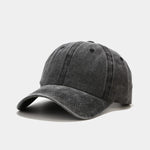 Washed Cotton Baseball Cap Women Casual Adjustable Snapback Trucker Hat-Women's Caps-Arimonz-black-head 55-60cm (22-24 inches)-Arimonz