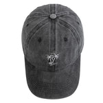 Washed Cotton Coconut Tree Embroidery Vintage Baseball Snapback Cap-Women's Caps-Arimonz-Arimonz