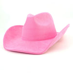 Western Big Roll Brim Cowboy Top Hat Felt Fedora Outdoor Hat-Hats-Arimonz-Arimonz