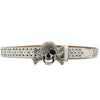 Western Rhinestone Skull Belt Crystal Studded Luxury Pin Buckle Belt-Belts-Arimonz-Arimonz