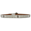 Western Rhinestone Skull Belt Crystal Studded Luxury Pin Buckle Belt-Belts-Arimonz-Arimonz