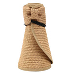 Wide Brim Roll Up Straw Sun Visor Hat Foldable Beach Summer Hat-Summer Hats-Arimonz-8-Arimonz