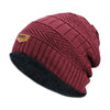 Winter Beanie Hat Cotton Polyester Thick Knitted Cap for Women and Men-Winter Hats-Arimonz-Arimonz