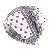 Winter Paisley Pattern Baggy Beanie Polyester Slouchy Turban Hat-Winter Hats-Arimonz-Arimonz