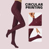 Winter Velvet Pantyhose Dot Tights with Large Elastic Fit Candy Colors-Socks & Tights-Arimonz-Arimonz