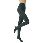 Winter Velvet Pantyhose Dot Tights with Large Elastic Fit Candy Colors-Socks & Tights-Arimonz-Green-fit for 70-80kg-Arimonz