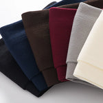 Winter Velvet Pantyhose Tights Warm Solid Striped Lolita Stockings-Socks & Tights-Arimonz-Arimonz