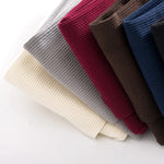 Winter Velvet Pantyhose Tights Warm Solid Striped Lolita Stockings-Socks & Tights-Arimonz-Arimonz