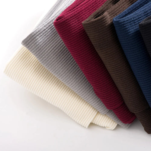 Winter Velvet Pantyhose Tights Warm Solid Striped Lolita Stockings-Socks & Tights-Arimonz-Arimonz