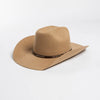 Winter Western Cowboy Hat Warm Wool Felt Fedoras Casual Studded Hat-Winter Hats-Arimonz-Arimonz
