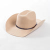 Winter Western Cowboy Hat Warm Wool Felt Fedoras Casual Studded Hat-Winter Hats-Arimonz-Arimonz