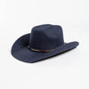 Winter Western Cowboy Hat Warm Wool Felt Fedoras Casual Studded Hat-Winter Hats-Arimonz-Arimonz