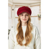 Women Beret Newsboy Hat Autumn Spring Winter French Wool Classic Cap-Winter Hats-Arimonz-Arimonz