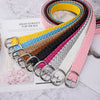 Women Braided Bright Color Belts Ladies Waist Ornament No Holes Belt-Belts-Arimonz-Arimonz