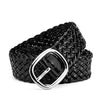 Women Braided Bright Color Belts Ladies Waist Ornament No Holes Belt-Belts-Arimonz-Black-105cm/41inches-Arimonz
