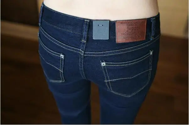 Women Casual Low Waist Stretch Pencil Skinny Jeans Fashion Jeans-Skinny Jeans-Arimonz-Arimonz