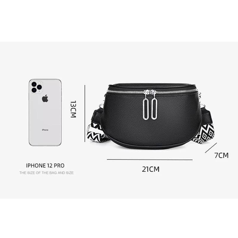 Women Genuine Leather Women Bag Messenger Bag Cow Leather Women Handbag-Handbags-Arimonz-Arimonz