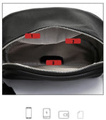 Women Genuine Leather Women Bag Messenger Bag Cow Leather Women Handbag-Handbags-Arimonz-Arimonz
