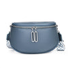 Women Genuine Leather Women Bag Messenger Bag Cow Leather Women Handbag-Handbags-Arimonz-Blue-Arimonz
