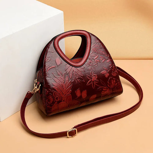 Women Handbags Hand Hobos Bag Shoulder Bag Flower Crossbody Bags-Handbags-Arimonz-Arimonz