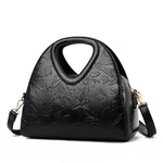 Women Handbags Hand Hobos Bag Shoulder Bag Flower Crossbody Bags-Handbags-Arimonz-Black-Arimonz