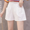 Women High Waisted Double Pocket Wide Leg Shorts Comfortable Shorts-Shorts-Arimonz-Arimonz
