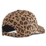 Women Leopard Pattern Corduroy Baseball Cap Men Retro Snapback Hat-Women's Caps-Arimonz-Arimonz