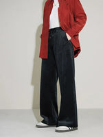 Women Pants Beige Full Length Autumn Women Trouser Commuter Pants-Pants-Arimonz-Black long winter-L-Arimonz