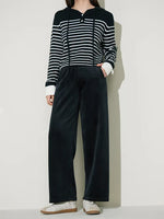 Women Pants Beige Full Length Autumn Women Trouser Commuter Pants-Pants-Arimonz-Black short winter-XL-Arimonz