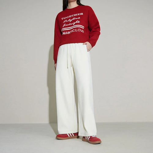 Women Pants Beige Full Length Autumn Women Trouser Commuter Pants-Pants-Arimonz-Arimonz