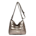 Women Shoulder Bag Multi-Layer Pockets Classic Crossbody Bag-Handbags-Arimonz-Bronze-21-Arimonz