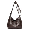 Women Shoulder Bag Multi-Layer Pockets Classic Crossbody Bag-Handbags-Arimonz-Dark Brown-21-Arimonz