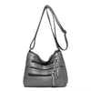 Women Shoulder Bag Multi-Layer Pockets Classic Crossbody Bag-Handbags-Arimonz-Gray-21-Arimonz