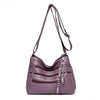Women Shoulder Bag Multi-Layer Pockets Classic Crossbody Bag-Handbags-Arimonz-Purple-21-Arimonz