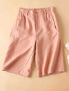 Women Summer Shorts Casual Outfits for Women Oversize Loose Shorts-Shorts-Arimonz-Brick red-L-Arimonz